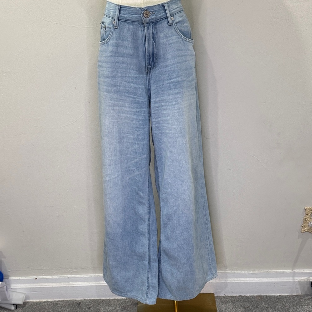 Rewash Light Blue Wide Leg Jeans